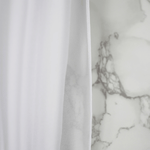 Snow-White Chiffon Hijab - Chiffon