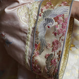Japanisches Kimono aus Seidenmischung