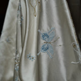 Japanese kimono made of a silk blend