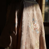 Japanisches Kimono aus Seidenmischung