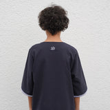 North African Qamis Dunkelblau Kids