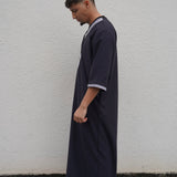 North African Qamis White made of linen