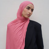Blossom Pink Bamboo Jersey Hijab