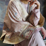 Japanisches Kimono aus Seidenmischung