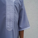 North African Qamis Hellblau Kids