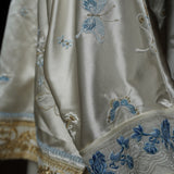 Japanese kimono made of a silk blend