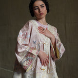 Japanisches Kimono aus Seidenmischung