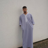 North African Qamis White made of linen