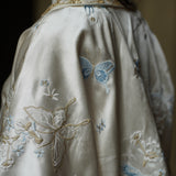 Japanese kimono made of a silk blend
