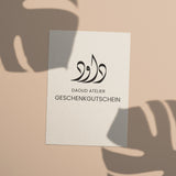 Daoud Atelier-Gutschein