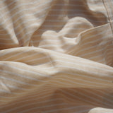 Gestreiftes Herrenhemd - Beige