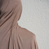 Cappuccino Bamboo Jersey Hijab