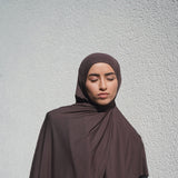 Autumn Plum Bamboo Jersey Hijab