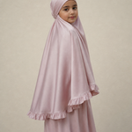 Mädchen im Gebetskleid-Set Kids in Rosa