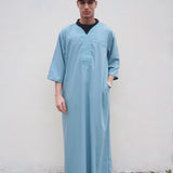 North African Qamis Türkis