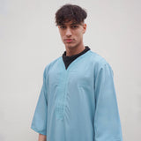 North African Qamis Türkis