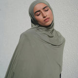 Pistachio Bamboo Jersey Hijab