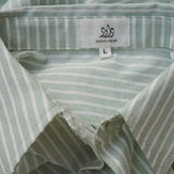 Gestreiftes Damenhemd - Grün