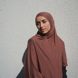 Cinnamon Bamboo Jersey Hijab