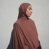 Cinnamon Bamboo Jersey Hijab