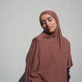 Cinnamon Bamboo Jersey Hijab