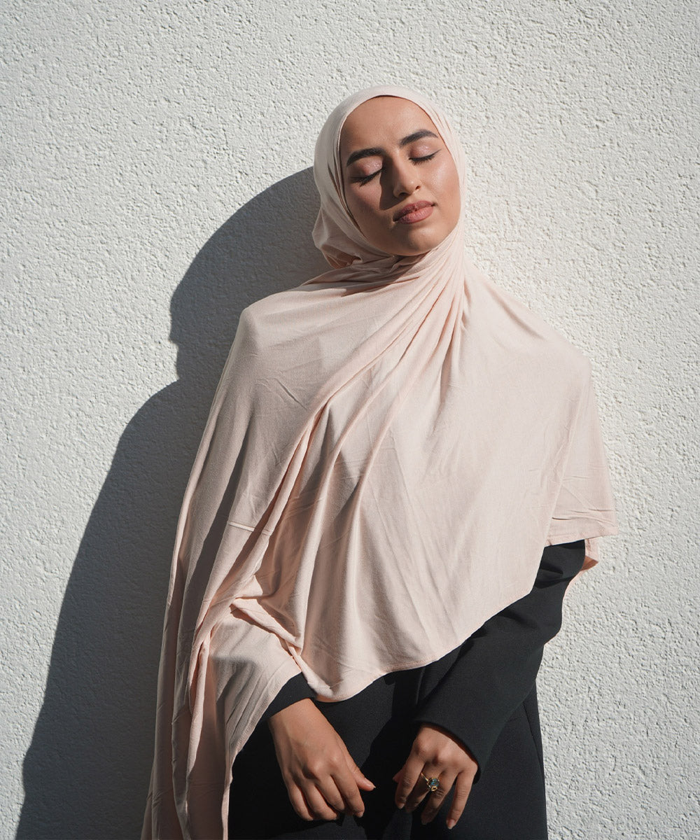 Cotton Candy Bamboo Jersey Hijab
