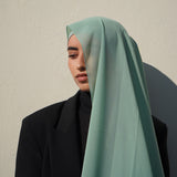 Matching Hijab & Undercap - Tropical Green
