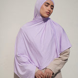 Lavendel Violet Bamboo Jersey Hijab