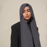 Matching Hijab & Undercap - Qadr Blue