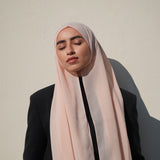 Matching Hijab & Undercap - Pearl Rose