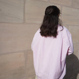 Gestreiftes Damenhemd - Rosa