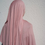 Rosé Blush Bamboo Jersey Hijab