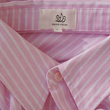 Gestreiftes Damenhemd - Rosa