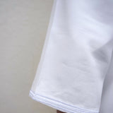 North African Qamis Weiss aus Leinen