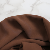 Cinnamon-Brown Chiffon Hijab - Chiffon