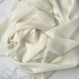 Banana Cream Chiffon Hijab - Chiffon