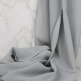 Blue-Silver Chiffon Hijab - Chiffon