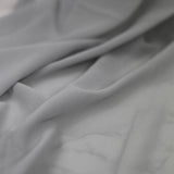 Blue-Silver Chiffon Hijab - Chiffon