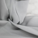 Blue-Silver Chiffon Hijab - Chiffon