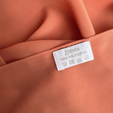 Creamy Peach Chiffon Hijab - Chiffon