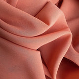 Creamy Peach Chiffon Hijab - Chiffon