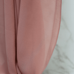 Dusty-Rose Chiffon Hijab - Chiffon