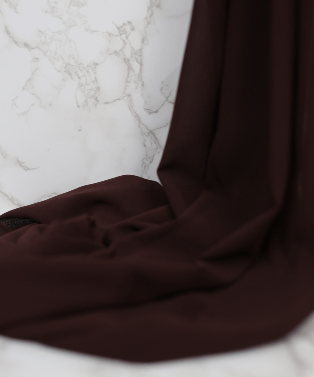 Hickory Chiffon Hijab - Chiffon