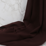 Hickory Chiffon Hijab - Chiffon