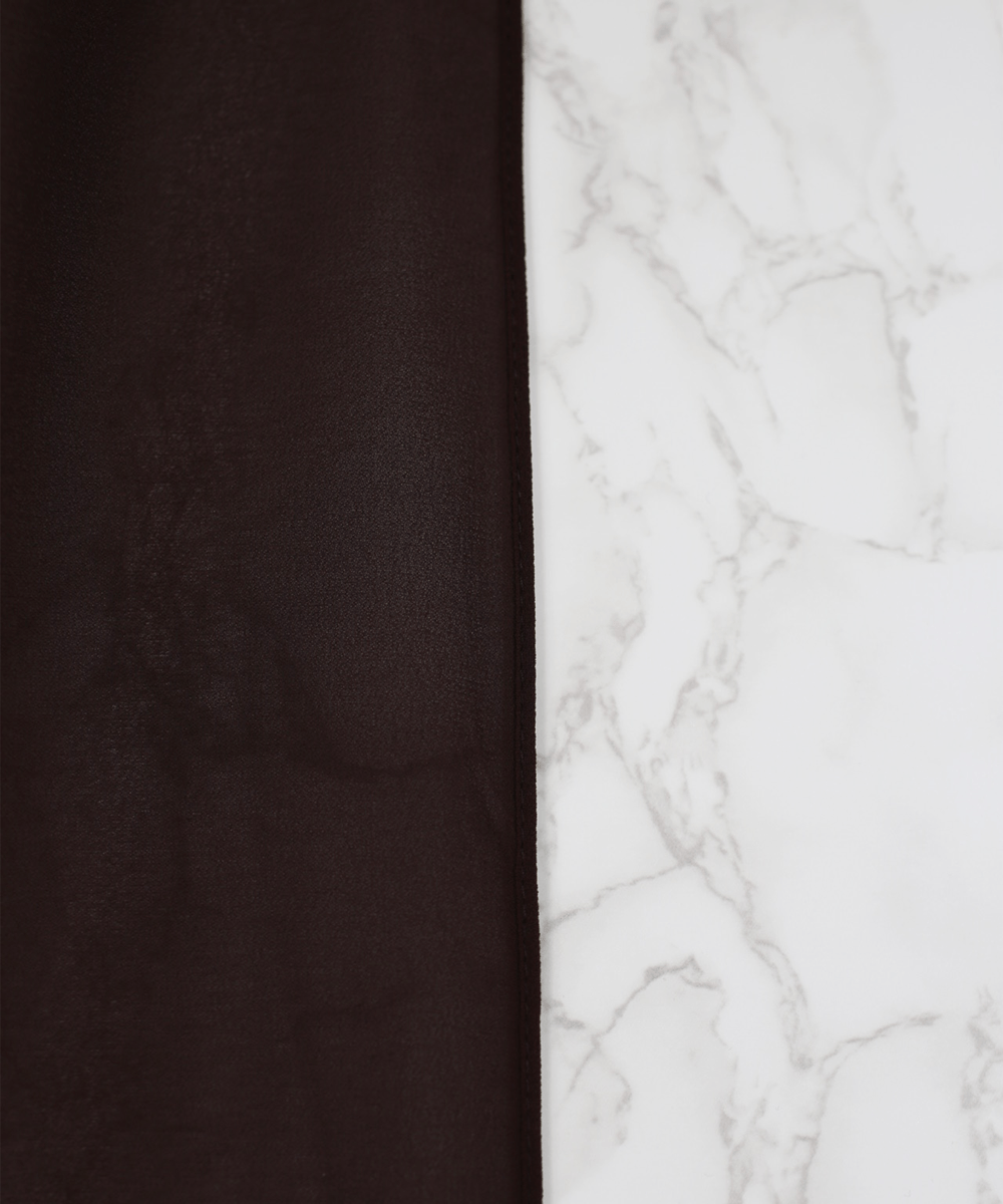 Hickory Chiffon Hijab - Chiffon