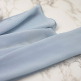 Ice-Blue Chiffon Hijab - Chiffon
