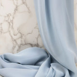 Ice-Blue Chiffon Hijab - Chiffon