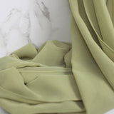 Matcha-Green Chiffon Hijab - Chiffon
