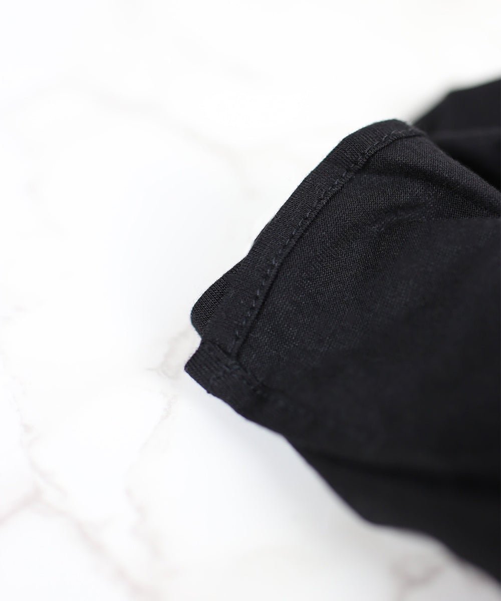 Midnight-Black Premium Jersey Hijab - Jersey