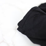 Midnight-Black Premium Jersey Hijab - Jersey